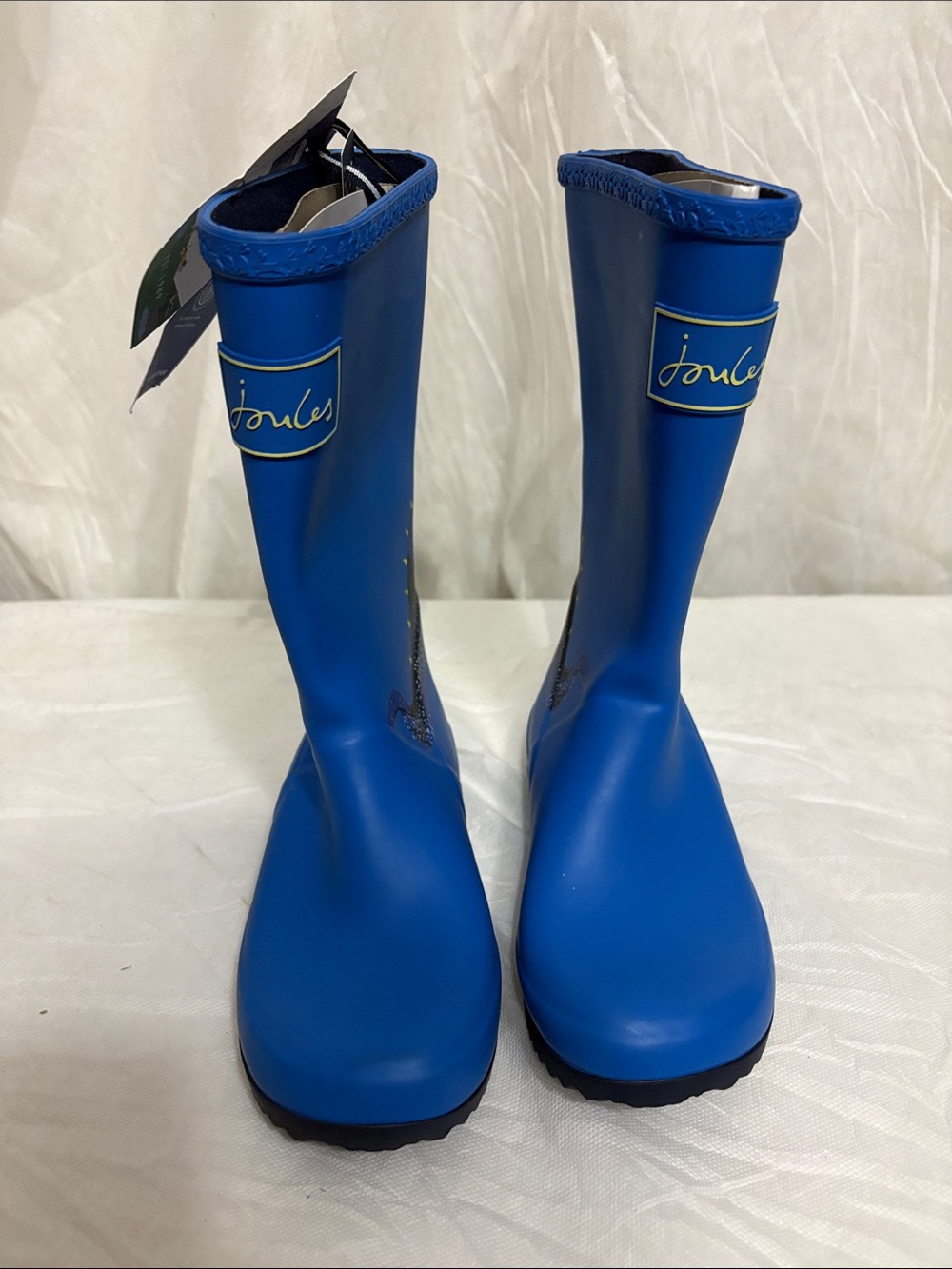 Joules Kids' Blue Rain Boots size US 2 NWT